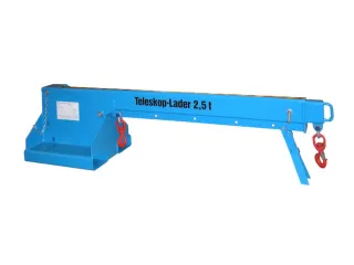 Telescoop Kraanarm Neiging Verstelbaar Draagverm. 2.5t Ral5012 - 1