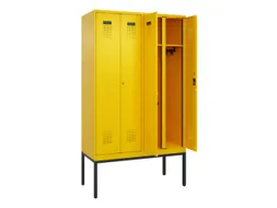 locker voor scheiding van kleding,HxBxD 2120x1200x500mm,4vak
