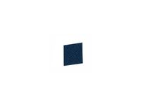 geluidabsorberende scheidingswand HxBxD 1400x1200x41mm wand stof blauw