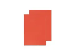 Dekblad A4 Rood Lederlook 250 Grams Pak 100 Stuks