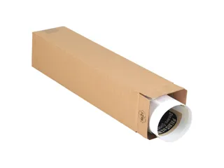 Vierkante koker IEZZY 610x120x120mm bruin - 1