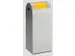 Afvalverzamelaar Zelfblussend 60 Liter 800X320X320Mm Klemring Geel
