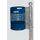 Afvalbak 30 liter H x Ø 460x330mm draadgaaswand staal blauw