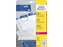 Etiket Avery L7651-25 38.1x21.2mm Laserprinter Wit 1625 stuks