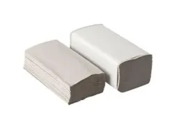 OUTLET Papieren handdoekjes 208325 1-laags Z-vouw Recycled Naturel 25x