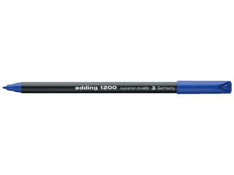 Fineliner edding 1200 blauw 0.5-1.0mm