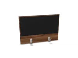 opzetpaneel bureau aanbouw achter NP-tiepolo nut BN8033-zwart 800mm
