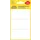 Etiket Avery Zweckform 3081 76x39mm wit 18 stuks