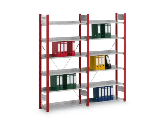 rayonnage pour classeurs,rayonnage départ,HxlxP 1750x1060x335mm