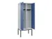 locker voor scheiding van kleding,HxBxD 2120x800x500mm,2vak