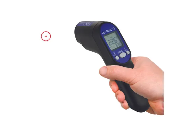 ETI Raytemp 8 Infrarood thermometer met Voeleraansluiting