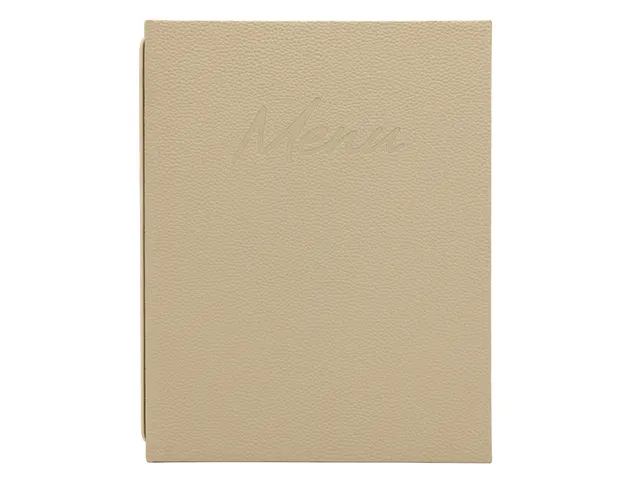 Porte-menu Securit Signature A4 sable