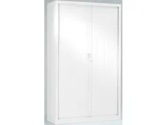 Roldeurkast, hoogte 69,5 cm, wit