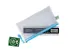 Trousse Foldersys EVA 120x220mm transparent zip bleu pastel