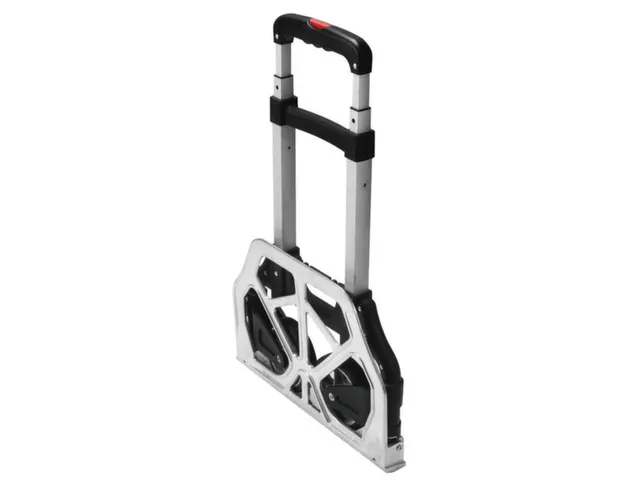 aluminium steekwagen 70kg steekplaat BxD 395x281mm in-/uitklapbaar