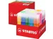 Viltstift STABILO Trio A-Z 378 240st assorti