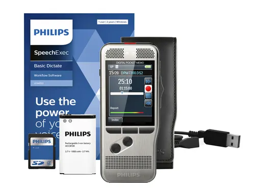 Dicteerapparaat Philips Pocket Memo DPM7200