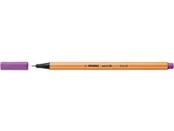 Fineliner STABILO point 88/60 fijn vergrijsd violet