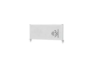 MAULconnecto Scheidingsysteem 120x50cm Lichtgrijs Frame Zilver - 1