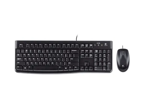 Logitech Desktop Mk 120 English (UK) + Muis