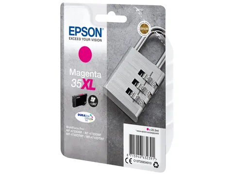 Singlepack Magenta 35XL DURABrite Ultra Ink