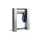locker met kapstok,HxBxD 1950x1430x480mm,romp RAL7035,front RAL7035