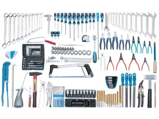 S 1007 Assortiment mechanisch gereedschap 180stuks - 1