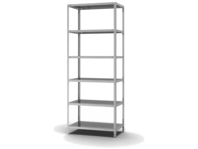 magazijnstelling,grondveld,HxBxD 2500x1000x500mm,vaklast 125kg