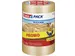 Verpakkingstape tesapack 66mx50mm transparant promopack 3 rollen