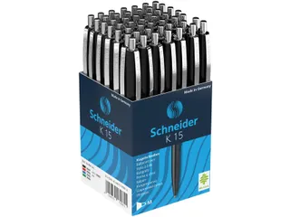 Balpen Schneider K15 medium zwart - 4