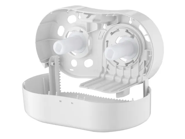 Toiletpapier Dispenser Wit 2 rollen