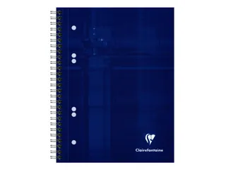 Collegeblok Clairefontaine Studium A5+ ruit 5x5mm 6-gaats 80 pagina's - 2