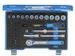 D 30 PME-20 Jeu de clés à douilles 3/8 inch 40pièces IN-IS-PH-PZ-TX