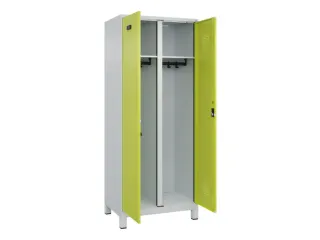 locker voor scheiding van kleding,HxBxD 1950x800x500mm,2vak - 1