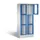 Lockerkast 1800x810x500mm 2x3 vakken Cilinderslot, Sokkel, RAL5010