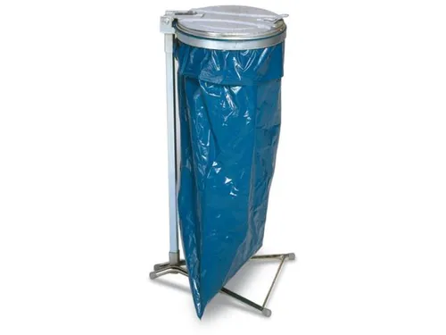 Afvalverzamelaar Standmodel 980x500x530mm 120 liter Verzinkt Staal