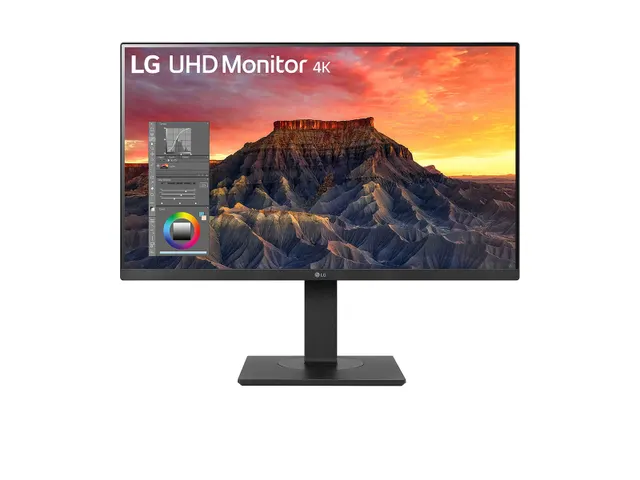 LG 27BQ65UB-B Ultra HD 4K Monitor 27 inch met USB Type-C Zwart