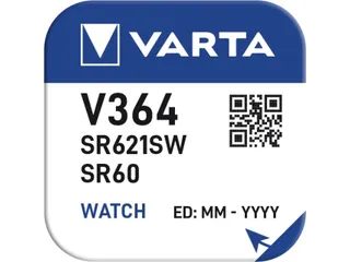 Batterij VARTA knoopcel V364/SR60 zilver - 2