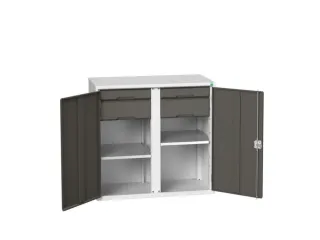 universele kast,HxBxD 1000x1050x550mm,2xStalen bodem,4lade(n) - 1