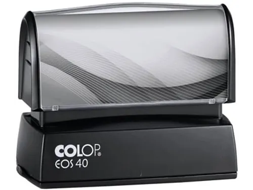 EOS 40 Xpress stempel zwart 6regels