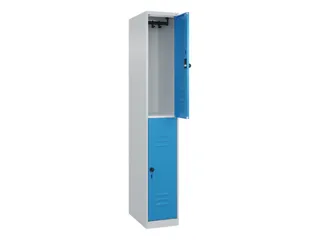 dubbeldekse locker,HxBxD 1850x300x500mm,1x2vak.,vak B 300mm - 2