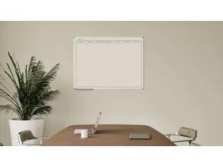 Maandplanner Elegance Engels softline profiel 8mm 90x120cm aluframe - 7