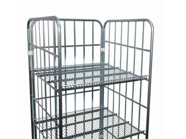 Draadgaasbodem,Draagverm. 150Kg,Ingehangen,Frame 25Mm,Verzinkt