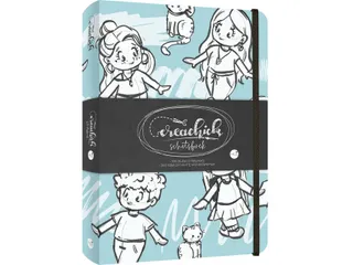 Schetsboek CreaChick Chibi Blue 108 pagina's 200 gram - 3