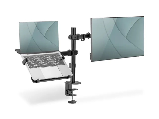 Monitorarm 17-32 Inch Zwart met Notebookhouder