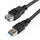 USB 3.0 Verlengkabel 2m A naar A 5Gbps Zwart M/F