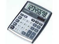 Calculator Citizen C-series desktop Design Line, zilverkleurig