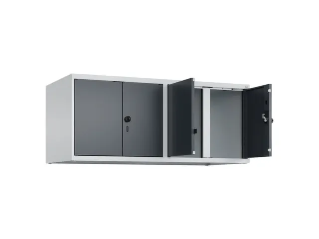 opzetkast,v. locker voor scheiding van kleding,4vak.,vak B 300mm