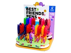 Rollerpen PILOT friXion Friends medium assorti display à 48 stuks