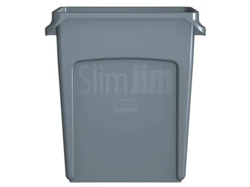 Rubbermaid Afvalcontainer Slim Jim 60 Liter Grijs
